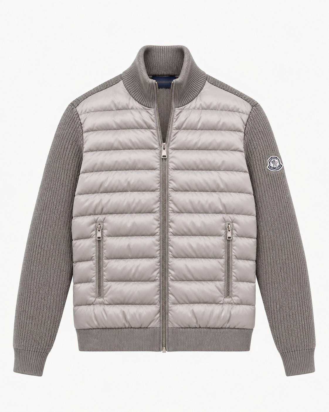 Silver Alpine Knit Jacket