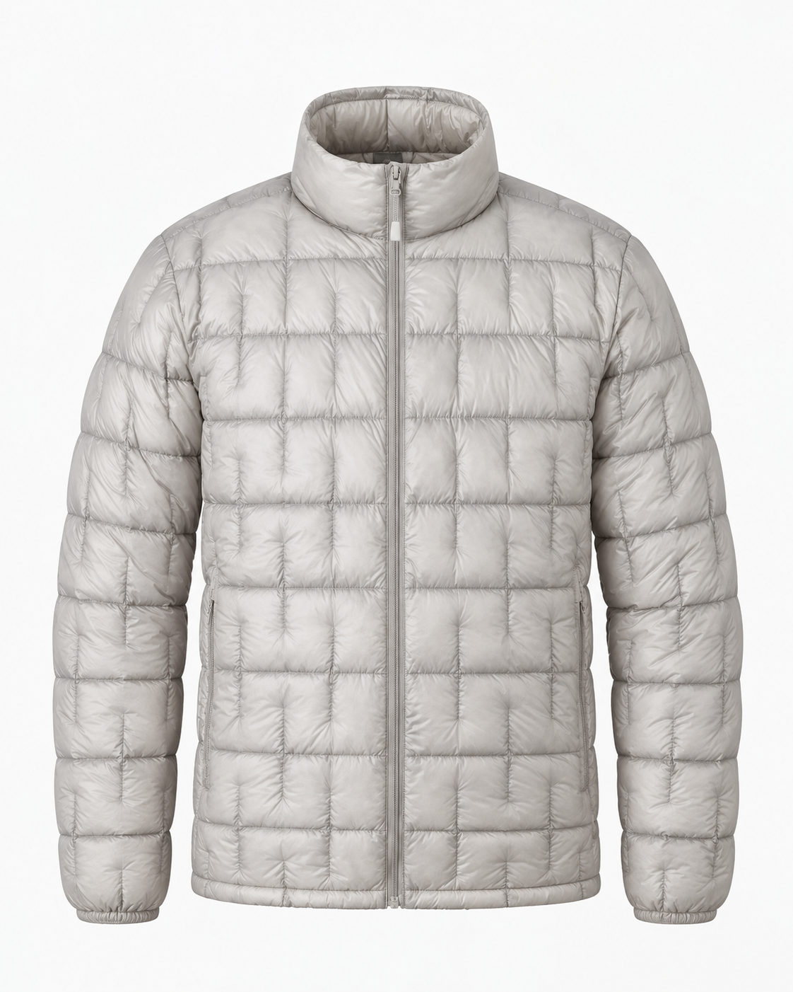 Silver Cloud Puffer Jacket