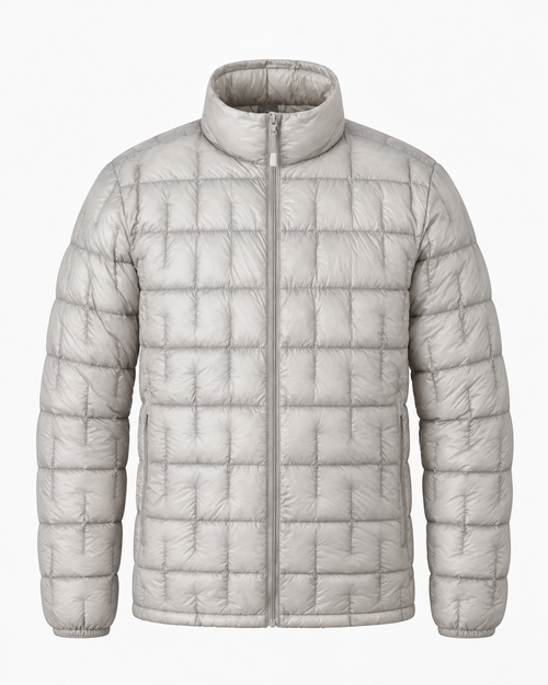 Silver Cloud Puffer Jacket